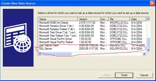 ODBC Driver for SQL Server